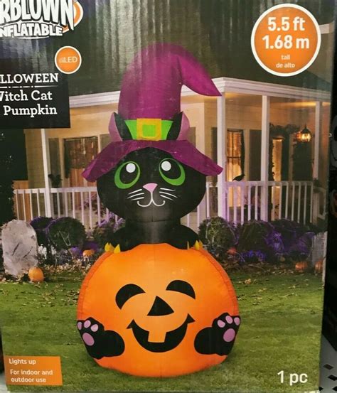 Namaste kitty witch inflatable